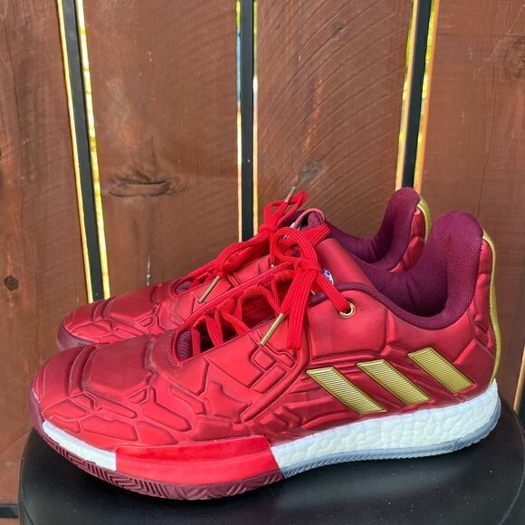 Adidas Marvel Iron Man James Harden vol.3 Sneakers size 8 Men’s main image 5